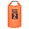Outdoor Waterproof Bag Dry Sack PVC Barrel Bag, Capacity: 2L, Capacity: 2L (Dark Blue), Capacity: 2L (Orange), Capacity: 2L (Green), Capacity: 2L (Yellow) – Waterproof
