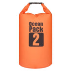 Outdoor Waterproof Bag Dry Sack PVC Barrel Bag, Capacity: 2L, Capacity: 2L (Dark Blue), Capacity: 2L (Orange), Capacity: 2L (Green), Capacity: 2L (Yellow) – Waterproof