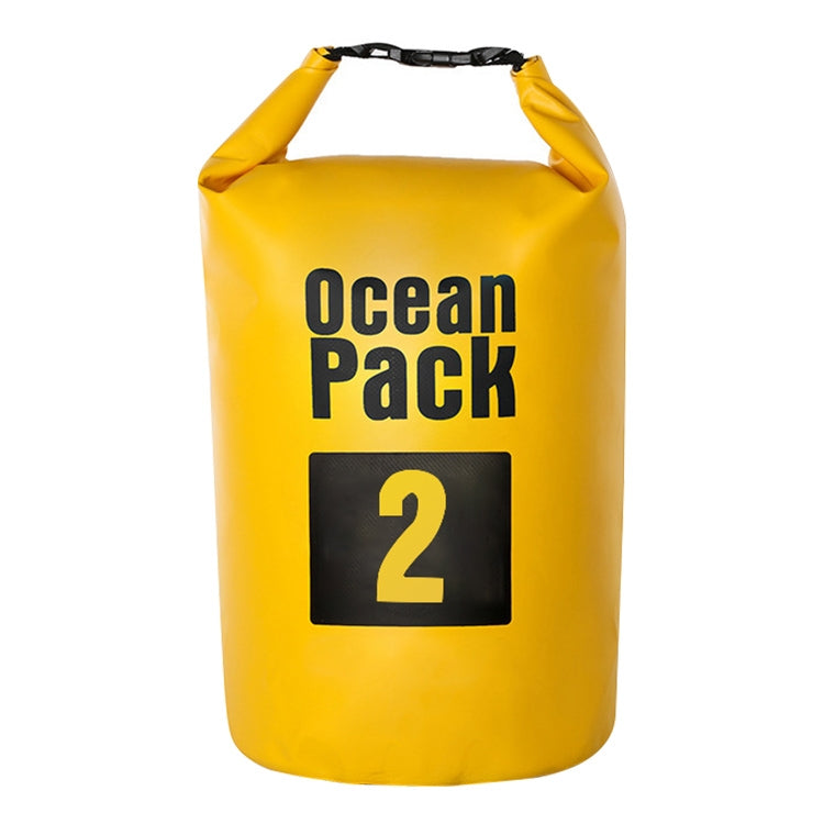 Outdoor Waterproof Bag Dry Sack PVC Barrel Bag, Capacity: 2L, Capacity: 2L (Dark Blue), Capacity: 2L (Orange), Capacity: 2L (Green), Capacity: 2L (Yellow) – Waterproof Capacity: 2L (Yellow) Yellow