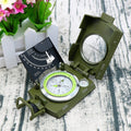 GoldGood K4074 Outdoor Multi-function Military Travel Geology Pocket Prismatic American Compass with Luminous Display, K4074 K4074