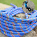 Climbing Auxiliary Rope Static Rope Safety Rescue Rope, Length: 15m Diameter: 10mm, Length:15m Diameter: 10mm Length:15m Diameter: 10mm Blue