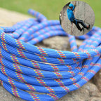 Climbing Auxiliary Rope Static Rope Safety Rescue Rope, Length: 15m Diameter: 10mm, Length:15m Diameter: 10mm Length:15m Diameter: 10mm Blue