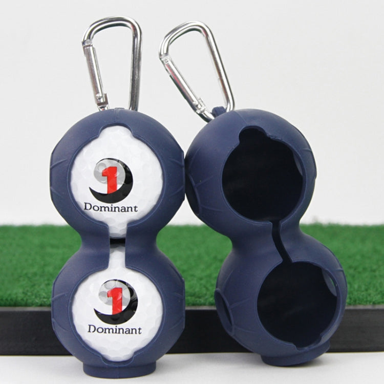 2 PCS Golf Silicone Double-ball Protective Sleeve, 2PCS Sleeve Dark Blue, 2PCS Sleeve Green, 2PCS Sleeve Red, 2PCS Sleeve Rose Red, 2PCS Sleeve Yellow, 2PCS Sleeve Black, 2PCS Sleeve Bright Yellow, 2PCS Sleeve Pink 2PCS Sleeve Dark Blue Dark Blue