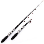 37cm Portable Telescopic Sea Fishing Rod Mini Fishing Pole, Extended Length : 2.3m, 2.3m