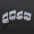 100 PCS 2.0mm Lengthen Tile Leveling System Clips Kit Wall Floor Tile Spacer Tiling Tool for Paving Locator Tool OG6480, 2.0mm Lengthen
