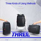 Bopai 751-006641 Large Capacity Business Fashion Breathable Laptop Backpack with External USB Interface, Size: 30 x 15 x 44cm, 751-006641 – Waterproof, Leather