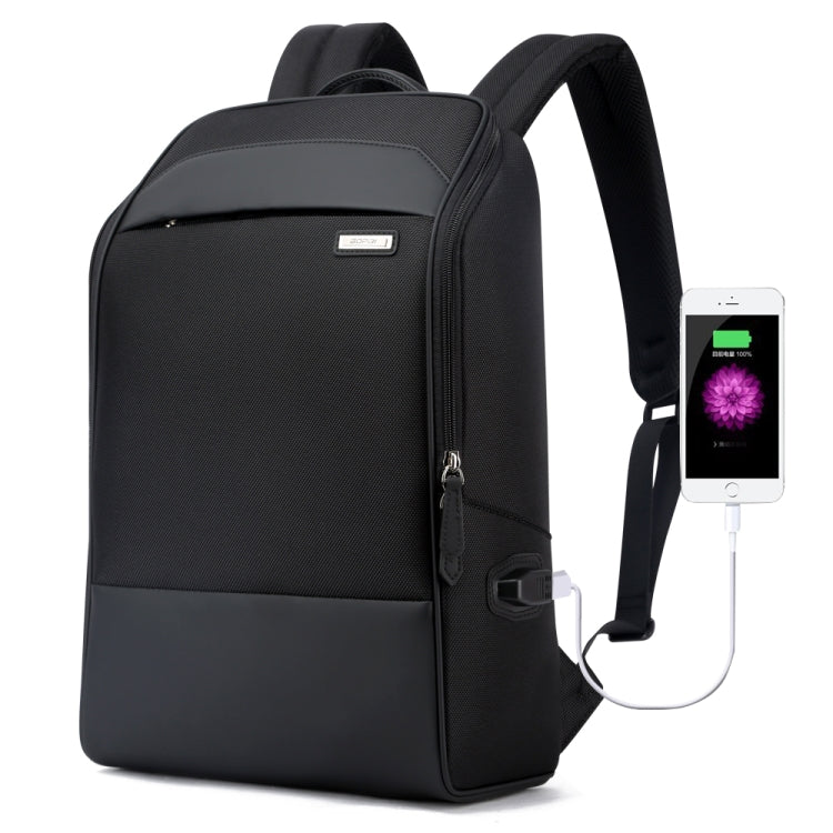Bopai 751-006881 Business Anti-theft Waterproof Large Capacity Double Shoulder Bag,with USB Charging Port, Size: 30x14x44cm, 751-006881 – Waterproof 751-006881