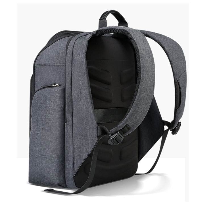 Bopai 851-010128 Business Anti-theft Waterproof Large Capacity Double Shoulder Bag,with USB Charging Port, Size: 34x19x43cm, 851-010128 – Waterproof, Leather