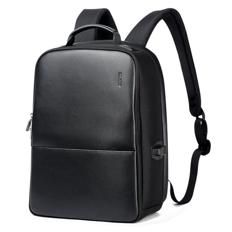 Bopai 751-006431 Business Waterproof Anti-theft Large Capacity Double Shoulder Bag,with USB Charging Port, Size: 27x16.5x40cm, 751-006431 – Waterproof, Leather