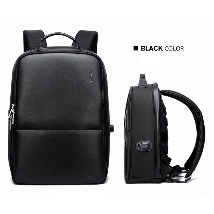 Bopai 751-006431 Business Waterproof Anti-theft Large Capacity Double Shoulder Bag,with USB Charging Port, Size: 27x16.5x40cm, 751-006431 – Waterproof, Leather