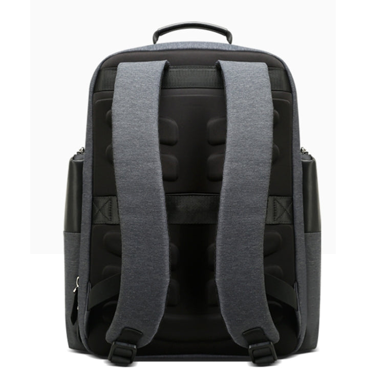 Bopai 851-014318 Fashion Outdoor Breathable Waterproof Anti-theft Three-layer Large Capacity Double Shoulder Bag,with USB Charging Port, Size: 31x17x44cm, 851-014318 – Waterproof, Leather
