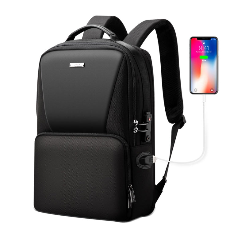 Bopai 61-02511 Business Travel Breathable Waterproof Anti-theft Man Backpack, Size: 30x15x44cm, 61-02511 – Waterproof, Leather 61-02511