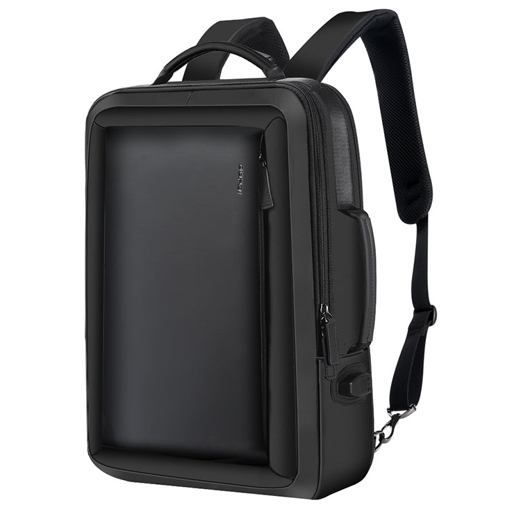 Bopai 751-006551 Large Capacity Business Casual Breathable Laptop Backpack with External USB Interface, Size: 30 x 12 x 44cm, 751-006551 – Waterproof, Leather