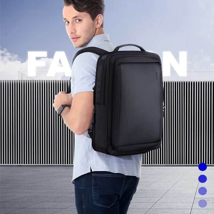 Bopai 751-006551 Large Capacity Business Casual Breathable Laptop Backpack with External USB Interface, Size: 30 x 12 x 44cm, 751-006551 – Waterproof, Leather