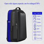 Bopai 751-006551 Large Capacity Business Casual Breathable Laptop Backpack with External USB Interface, Size: 30 x 12 x 44cm, 751-006551 – Waterproof, Leather