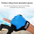 BaseCamp BC-204 Bicycle Half Finger Gloves Lycra Fabric Cycling Gloves, Size: L, Size: L
