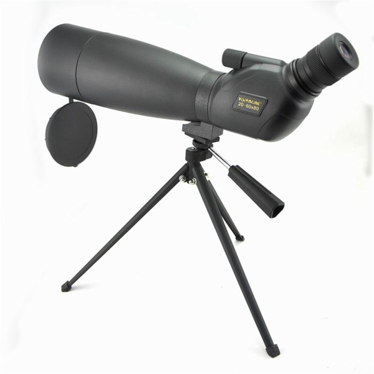 Visionking 20-60x80 Waterproof Spotting Scope Zoom Bak4 Spotting Scope Monocular Telescope for Birdwatching / Hunting, With Tripod, 20-60x80
