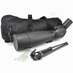 Visionking 20-60x80 Waterproof Spotting Scope Zoom Bak4 Spotting Scope Monocular Telescope for Birdwatching / Hunting, With Tripod, 20-60x80