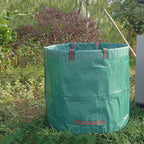 132 Gallons 500L PP Garden Fallen Leaves Bags Green Waste Bags, Size: 80cm x 100cm, 500L