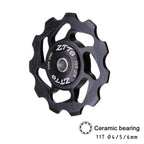 ZTTO 11T 4/5/6 MM Bicycle Derailleur Ceramic Bearing Bicycle Accessories – Aluminum Alloy
