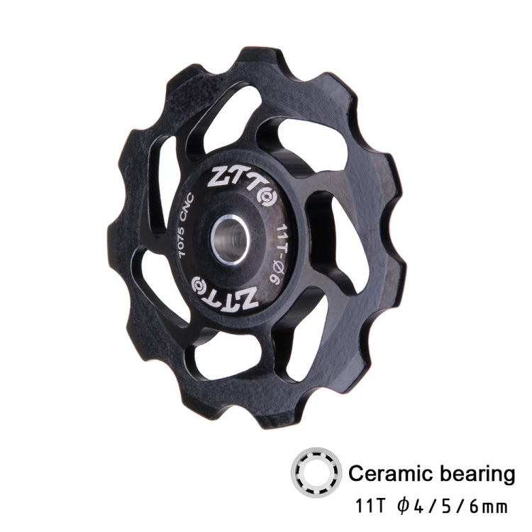 ZTTO 11T 4/5/6 MM Bicycle Derailleur Ceramic Bearing Bicycle Accessories – Aluminum Alloy