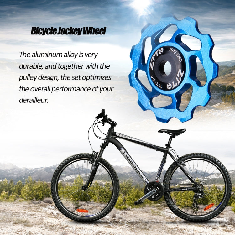 ZTTO 11T 4/5/6 MM Bicycle Derailleur Ceramic Bearing Bicycle Accessories – Aluminum Alloy