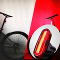 AQY-096 IPX4 Detachable USB Rechargeable Dual Color LED Bike Taillight, White & Red, Blue & Red White & Red OG7001A