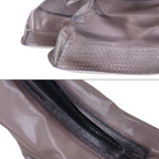 Fashion PVC Non-slip Waterproof Thick-soled Shoe Cover Size: S, Size: S