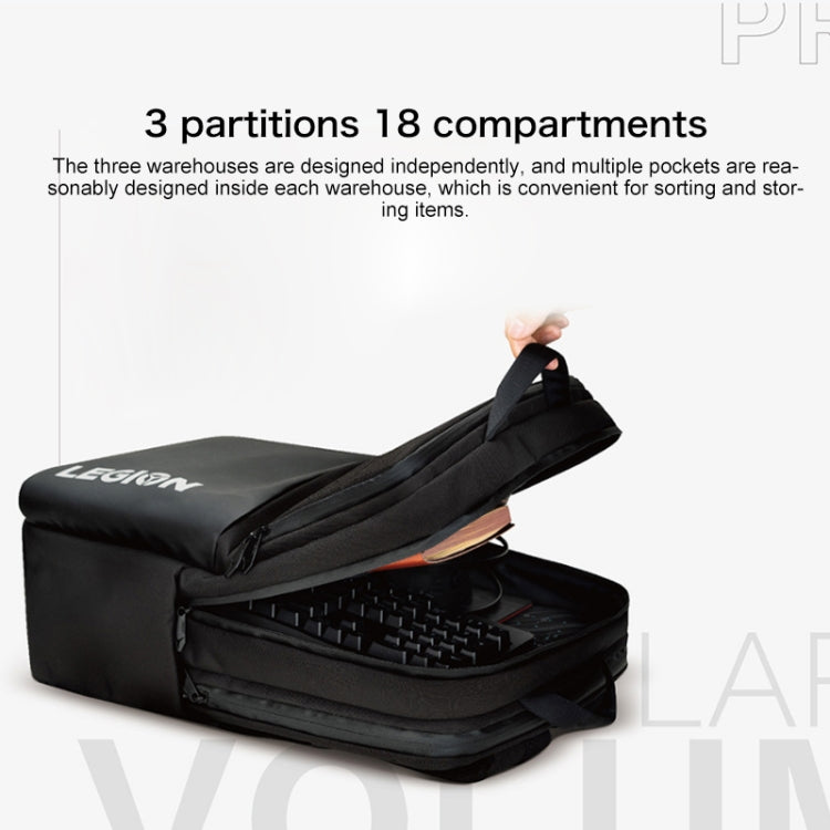 Lenovo LEGION P1 Multi-function Backpack Shoulders Bag for 17.3 inch Laptop / Y7000 / Y7000P / Y9000K, P1 for 17.3 inch Laptop – Durable Build, Easy to Use