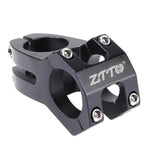 ZTTO Cycling Accessories MTB Bike Handlebar Stem Suitable for 31.8mm, Black Black Black