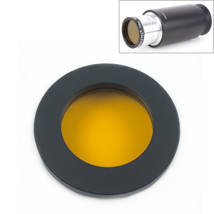 Datyson 5P9954 Astronomical Telescope Accessories 1.25 inch Planet Moon Nebula Filter Neutral Edition, Pink, Green, Blue, Purple, Red, Yellow, Black, Orange – Aluminum Alloy Orange Orange