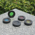Datyson 5P9954 Astronomical Telescope Accessories 1.25 inch Planet Moon Nebula Filter Neutral Edition, Pink, Green, Blue, Purple, Red, Yellow, Black, Orange