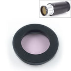 Datyson 5P9954 Astronomical Telescope Accessories 1.25 inch Planet Moon Nebula Filter Neutral Edition, Pink, Green, Blue, Purple, Red, Yellow, Black, Orange Pink Pink