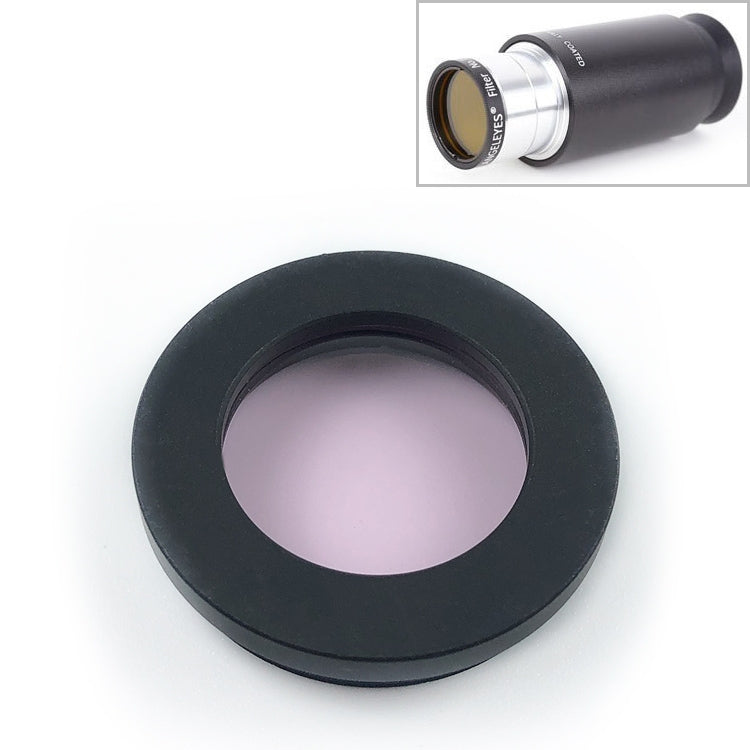 Datyson 5P9954 Astronomical Telescope Accessories 1.25 inch Planet Moon Nebula Filter Neutral Edition, Pink, Green, Blue, Purple, Red, Yellow, Black, Orange Pink Pink