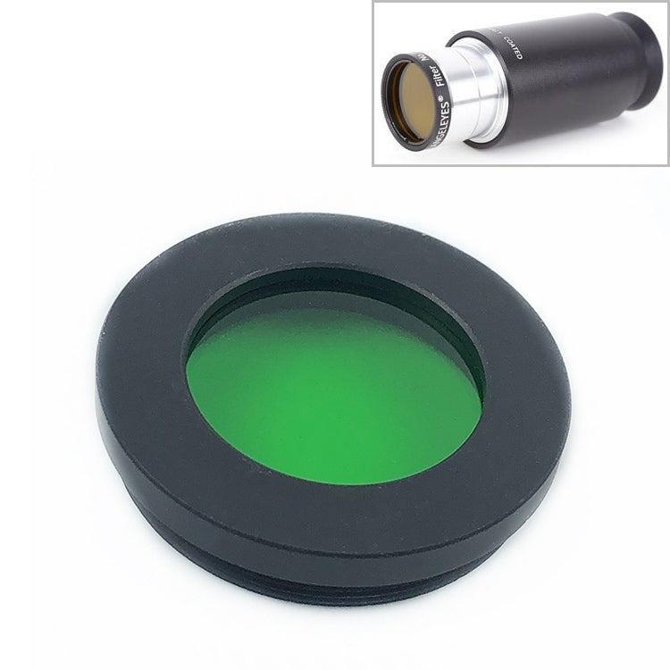 Datyson 5P9954 Astronomical Telescope Accessories 1.25 inch Planet Moon Nebula Filter Neutral Edition, Pink, Green, Blue, Purple, Red, Yellow, Black, Orange – Aluminum Alloy Green Green