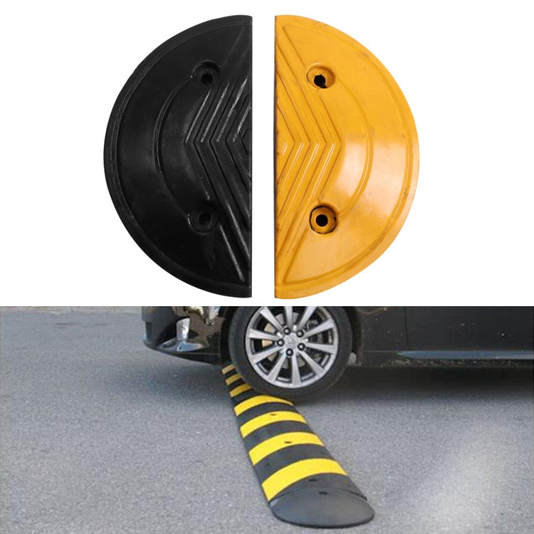 Pair Of Special Round Heads For Rubber Speed Bumps, Diameter: 40cm, Round Head Diameter: 40cm – Wear-resistant Round Head Diameter: 40cm