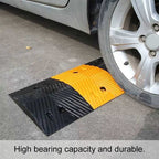 Pair Of Special Round Heads For Rubber Speed Bumps, Diameter: 40cm, Round Head Diameter: 40cm – Wear-resistant