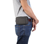Sports Denim Universal Phone Bag Waist Bag for 5.2 inch or below Smartphones, Size: S, S