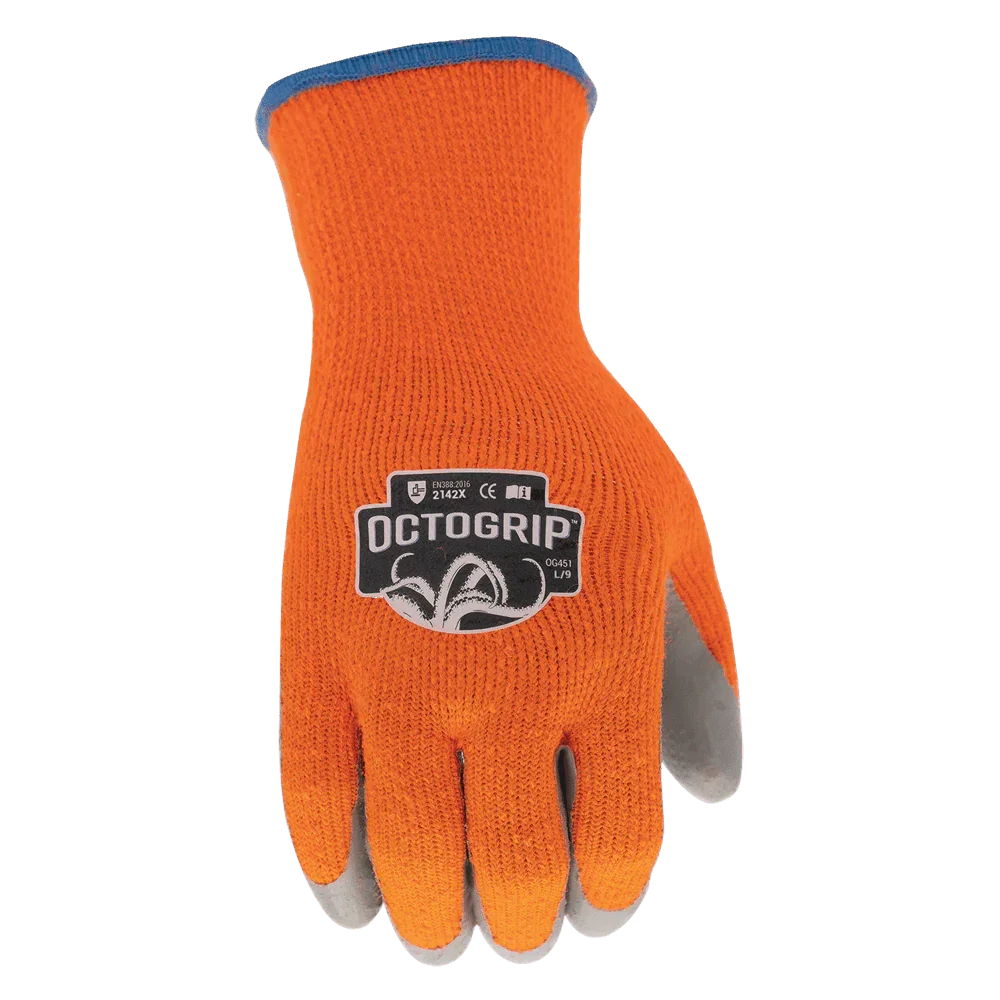Octogrip OG451 Cold Weather Eco-Latex Palm Work Glove