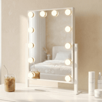 Vanity Face Mirror White 47x37cm