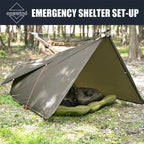 Onewind 6M Camping Windscreen/ Windblocker (With or Without Poles)