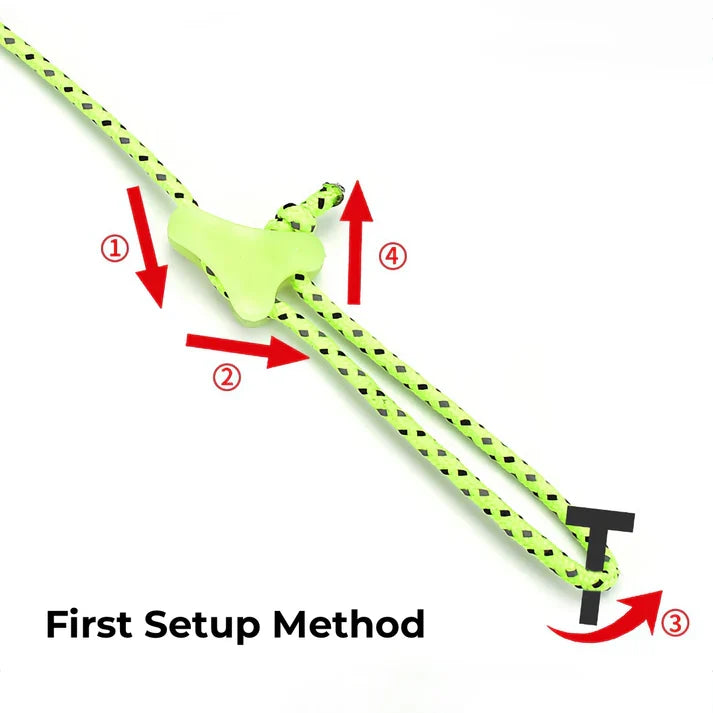 Onewind Fluorescent Guyline Adjuster x 20