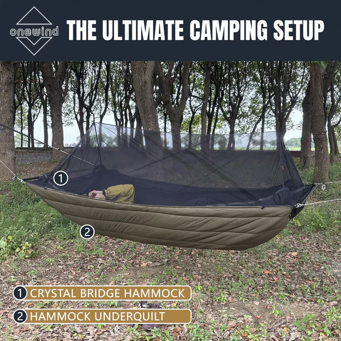 Onewind Outdoors Underquilt for Crystal Bridge Hammock