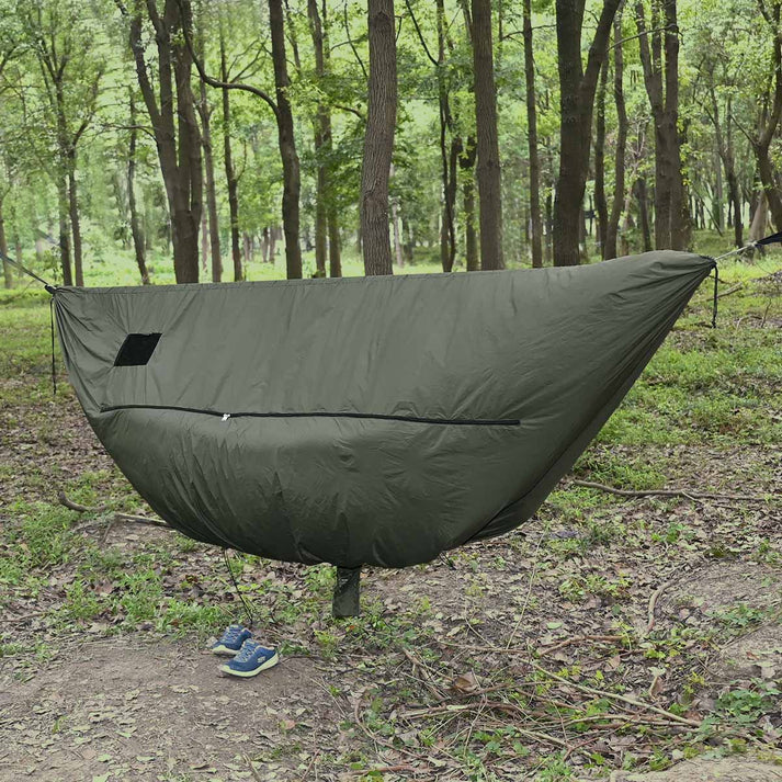 Onewind Zippered Windsock Winter Cover  - Green