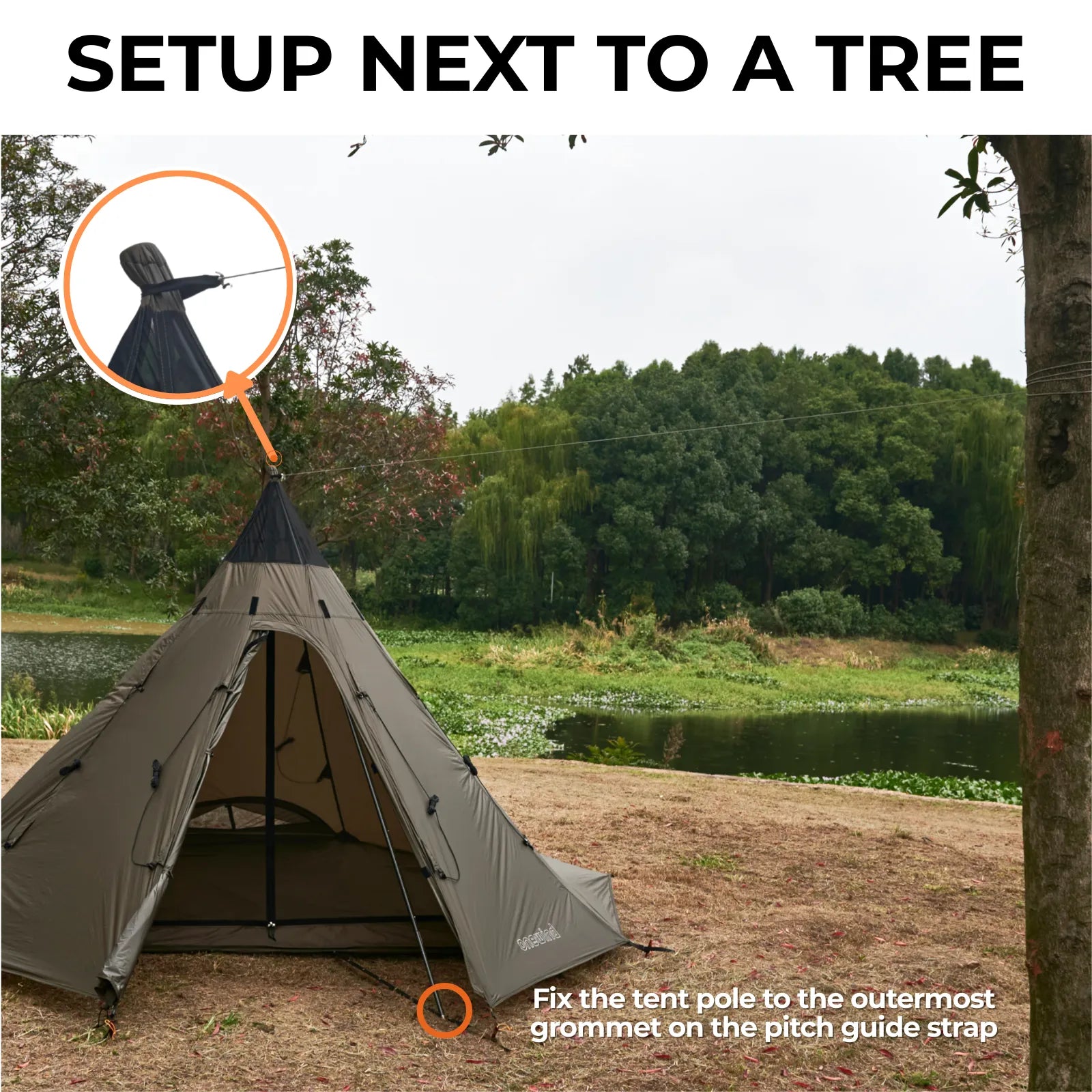 Onewind Smartpeak Teepee 2 person Tent