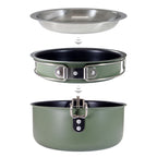 Origin Outdoors Snap-Pack Aluminium Cooking Set
