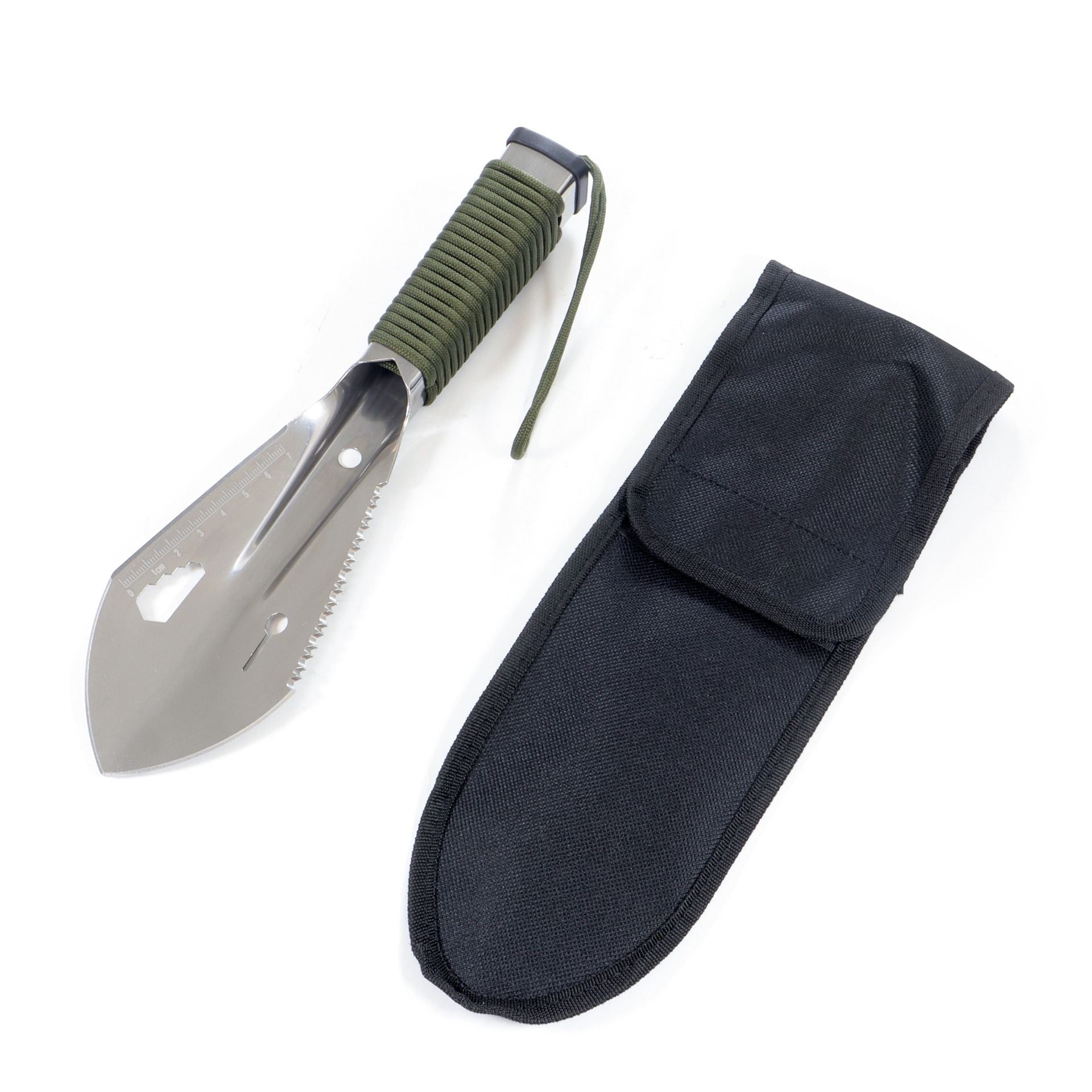 Origin Outdoors Survival Shovel  7 in 1
