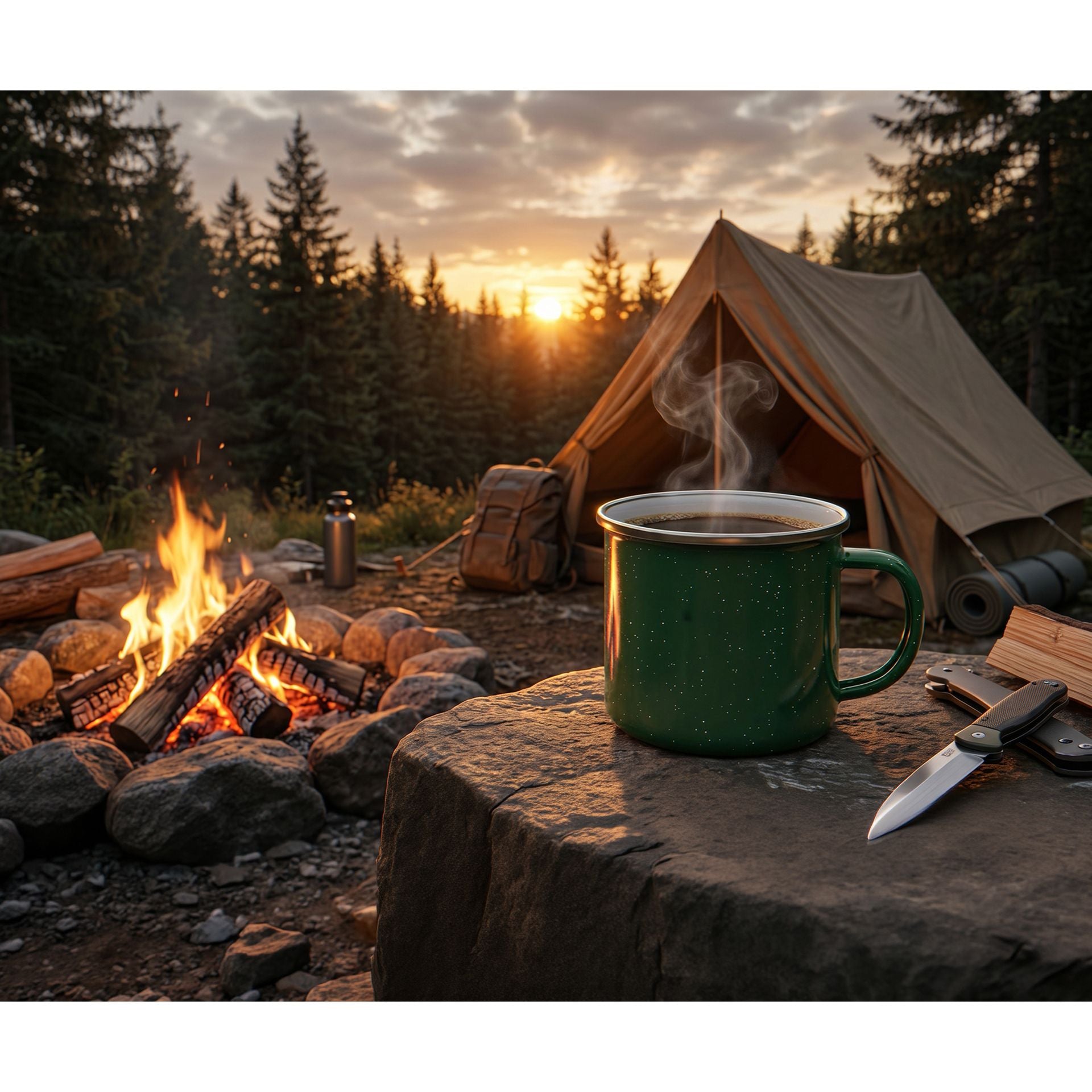 Origin Outdoors Enamel cup (Various Colours)