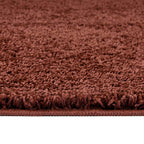 Washable Red Shaggy Rug