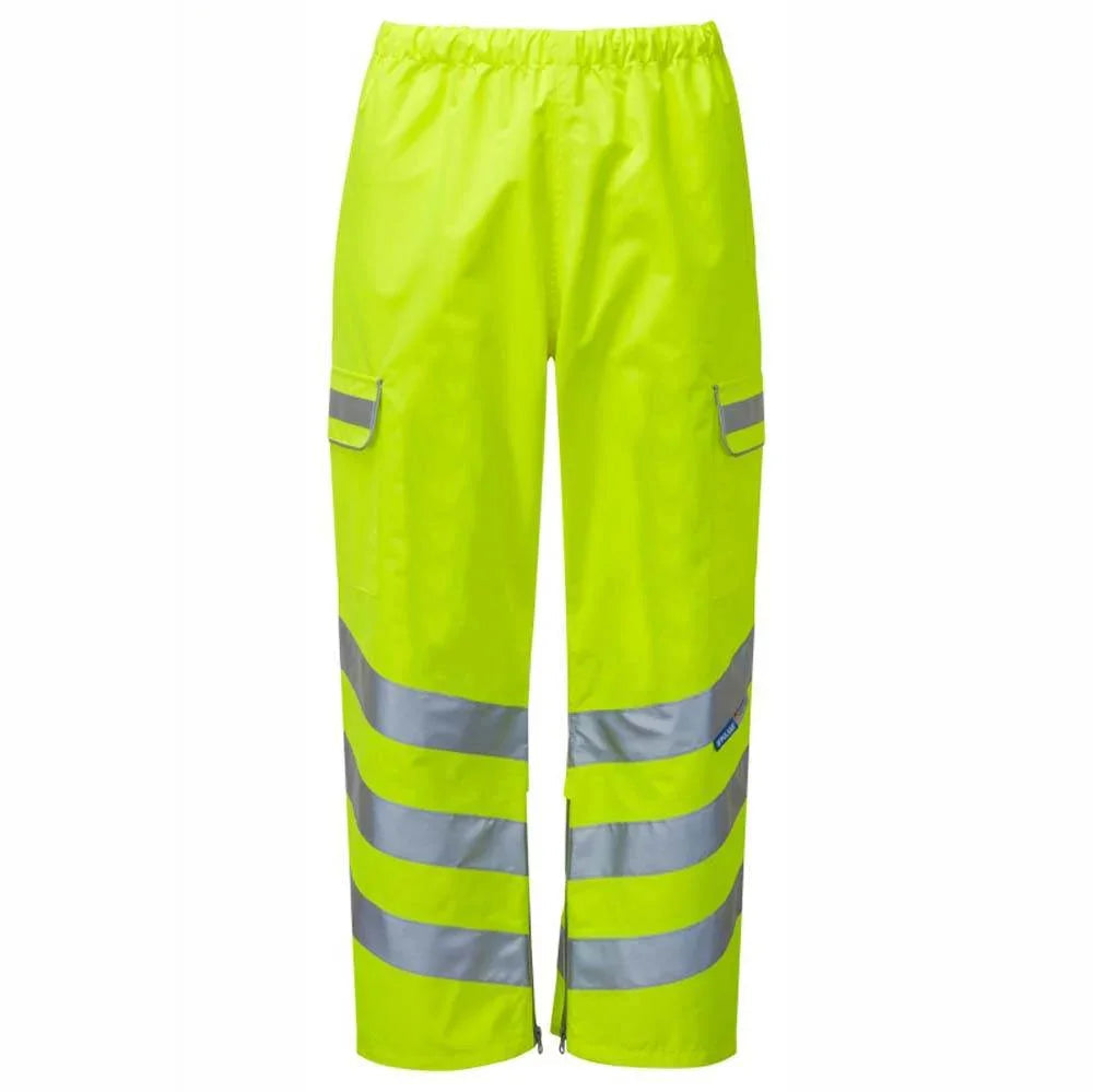 PULSAR P206 Hi-Vis Yellow Waterproof Breathable Over Trouser